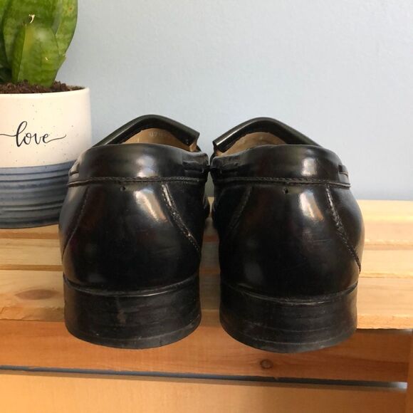 SAS 11.5 Men’s Black Leather Tassel Loafer - Picture 3 of 6